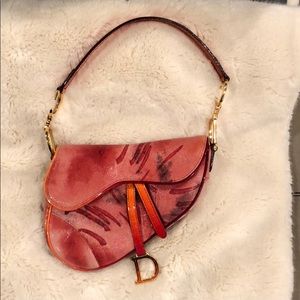Limited edition Christian Dior saddle bag